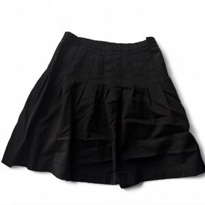 Vintage Talbots pleated grey skirt